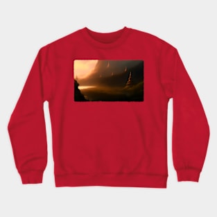 Eldritch Dreamscapes (4) - Fantasy Landscapes Crewneck Sweatshirt